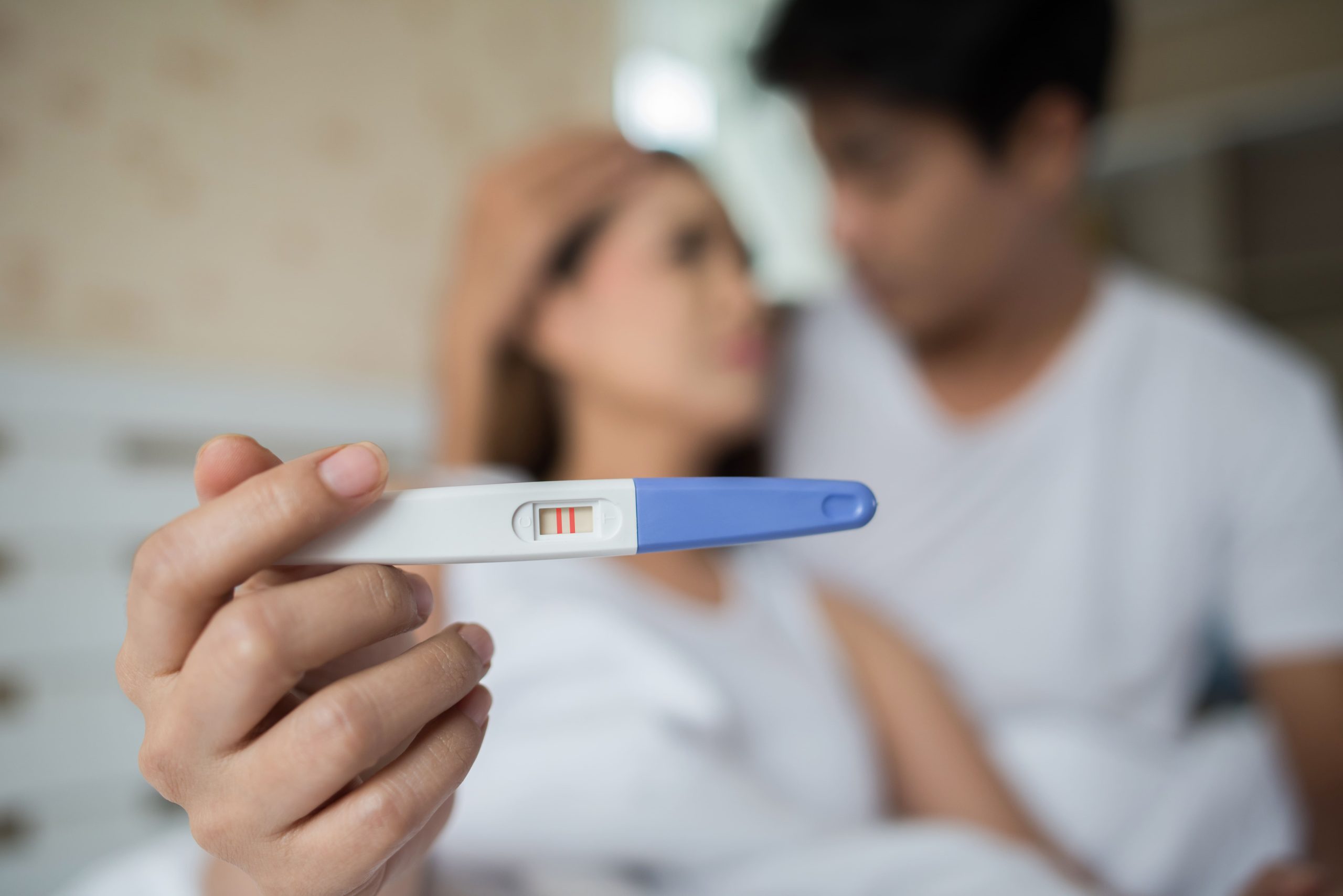 infertilidade conjugal:casal sonhando com o resultado positivo